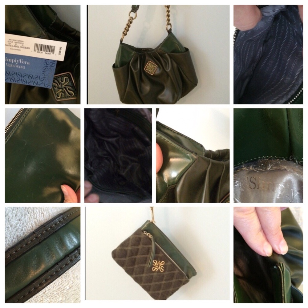 Simply Vera Vera Wang purse and clutch set